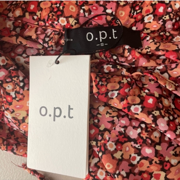 OPT NWT ANTHROPOLOGIE ONE PRETTY TIME POPPY FLORAL DRESS - Picture 5 of 8
